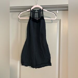 M Black Romper/leotard